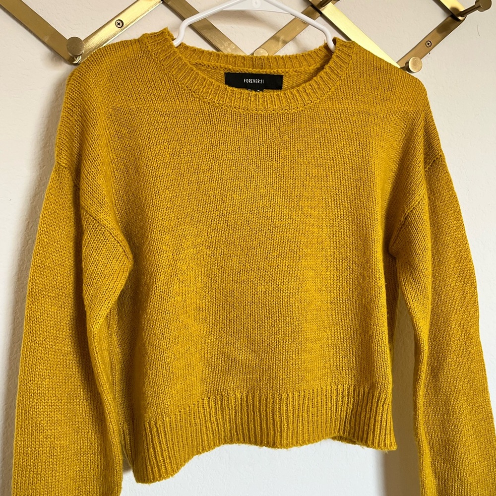 cropped sweater